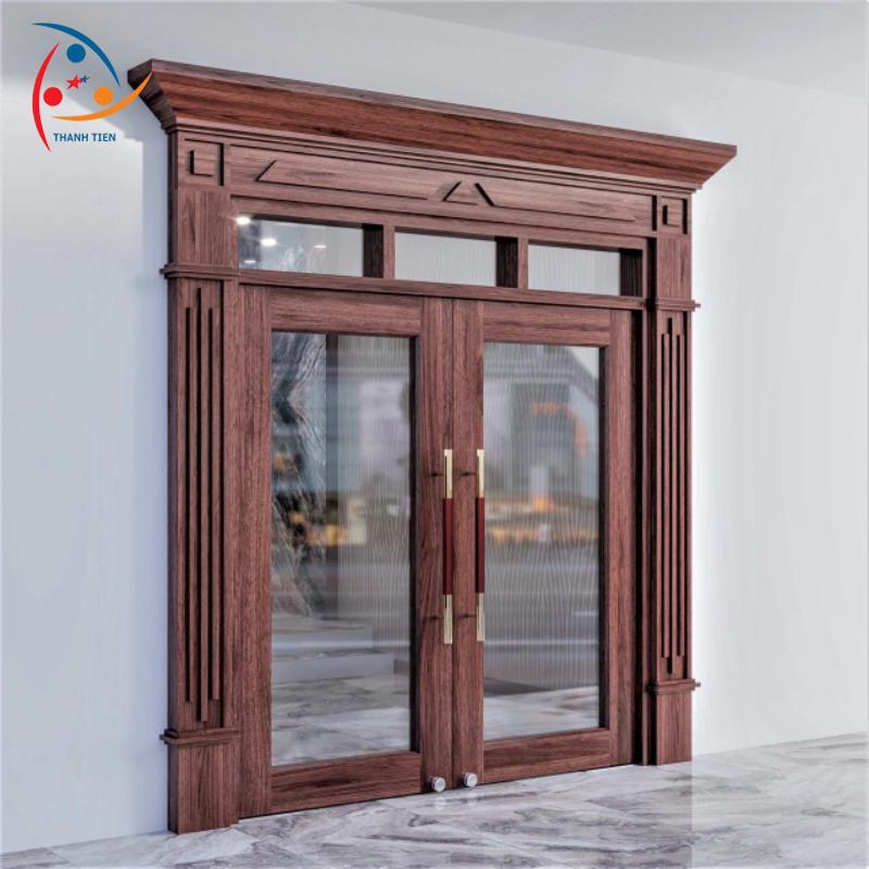 Ứng dụng thực tế của cửa chống cháy vân gỗ