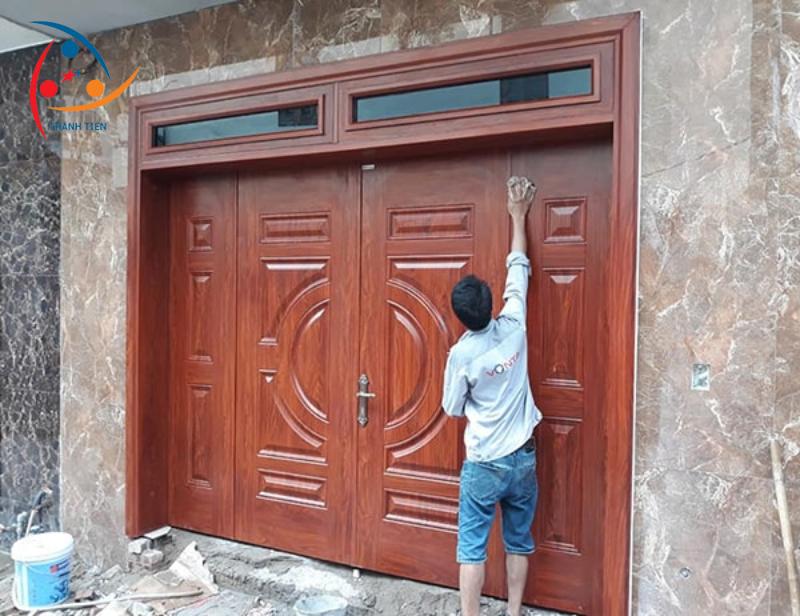 Thành Tiến – Đơn vị sản xuất cửa chống cháy vân gỗ uy tín số 1