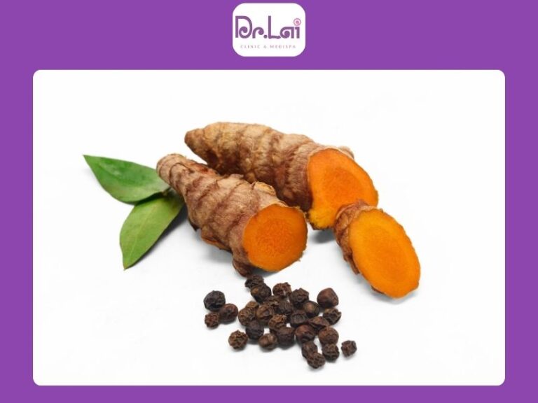 Chăm sóc da mụn bằng nghệ tươi