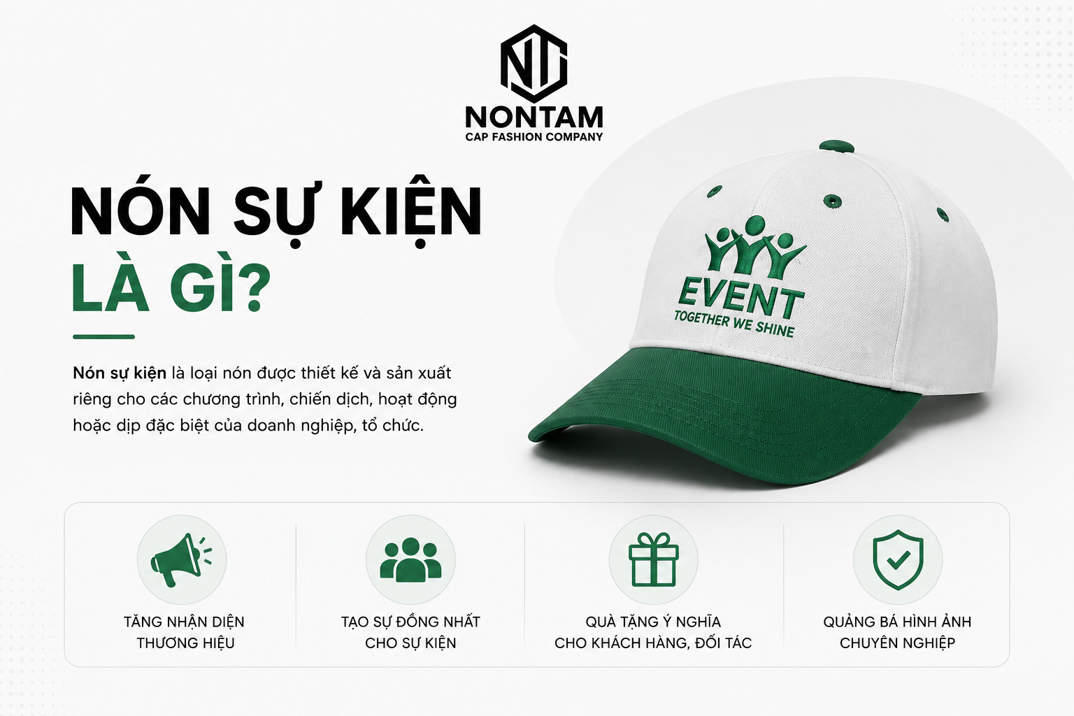 Nón sự kiện là gì 