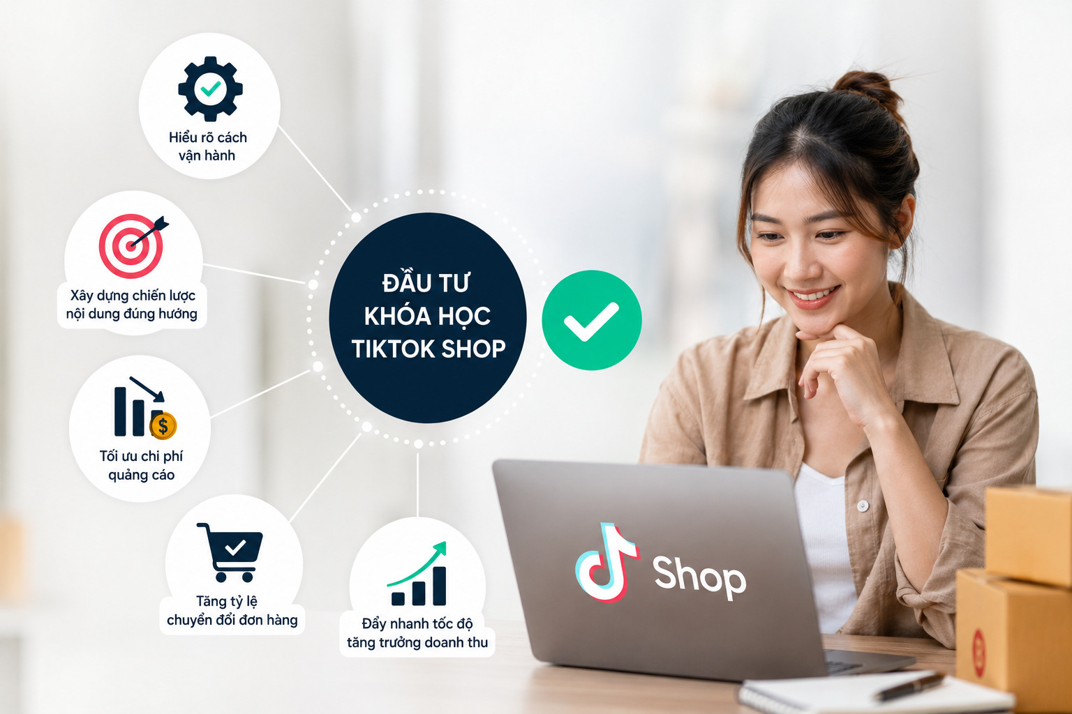 Có nên đầu tư khóa học TikTok Shop không