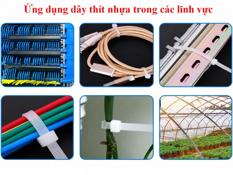 Ứng dụng của dây lạt nhựa giá rẻ trong thực tế