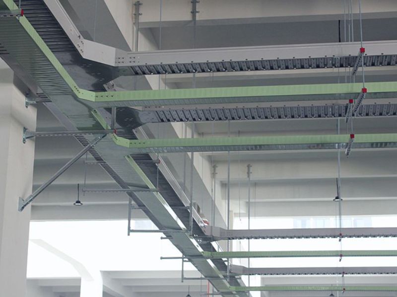 Ứng dụng của máng cáp trong thực tế