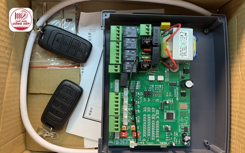 dịch vụ nâng cấp motor cổng xếp